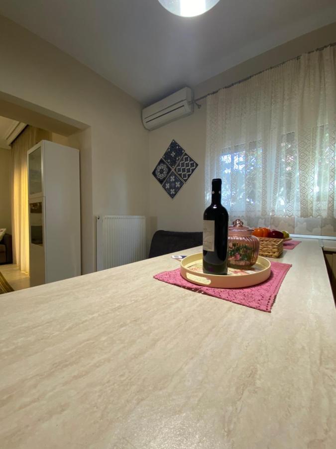 Cozy And Quiet Mini City Apartment Tríkala Exterior foto